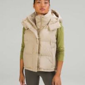 NWT Lululemon Wunder Puff Vest Size 8 Trench